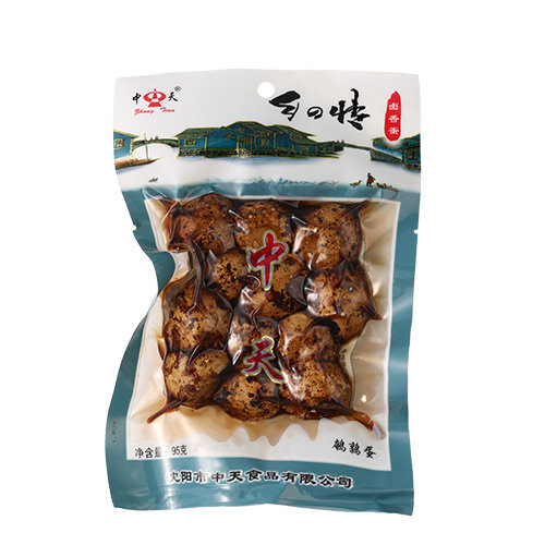 帶殼鵪鶉蛋-鹵香味95g